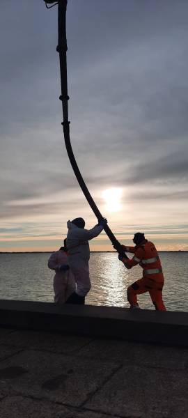 Un coulage spécifique pour renforcer durablement les ouvrages en bord de mer à La Grande-Motte